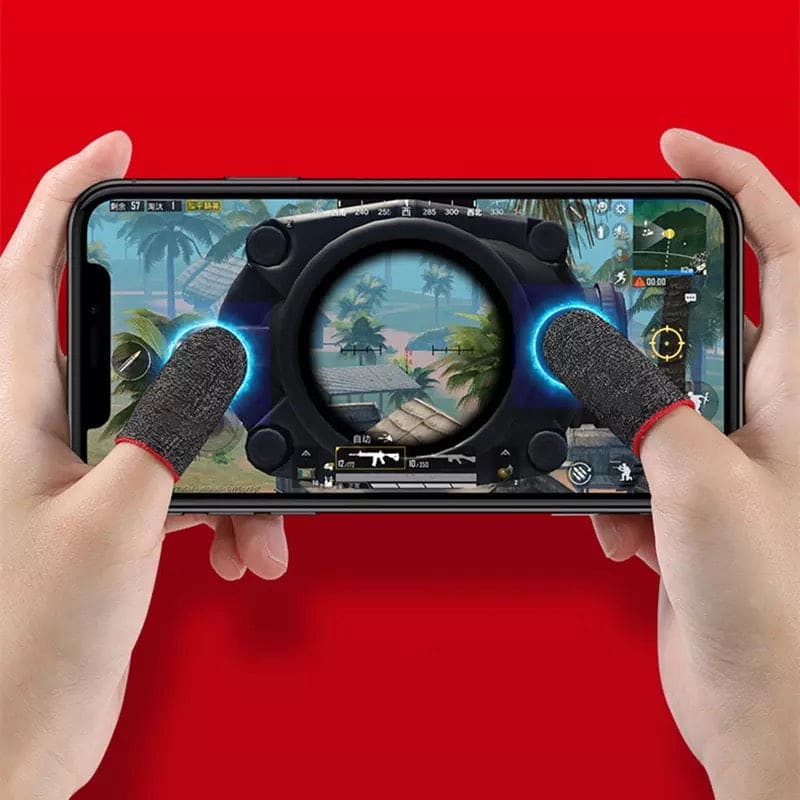 1 Pair Finger Sleeves For Gaming, Sweatproof Gloves Breathable Fingertips For Mobile Games, Non-Scratch Sensitive Touch Screen Gaming Finger Thumb Sleeve Gloves 1 Pair Finger Sleeves For Gaming, Sweatproof Gloves Breathable Fingertips For Mobile Games, Non-Scratch Sensitive Touch Screen Gaming Finger Thumb Sleeve Gloves